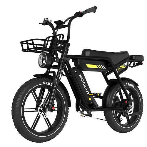 Vélo électrique KOOLUX X9 Pro - Double batterie 48V 31.2Ah 150km,Moteur 1000W,Pneus 20x4.0