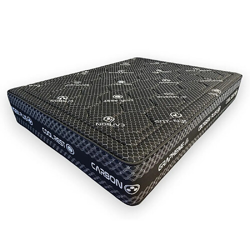 DAGOSTINO HOME Matelas Mousse 140x200 OBSYDION - Ferme - Réversible - Côté Été/hiver - H30 Cm