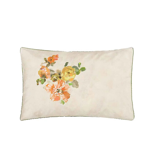 Designers Guild Taie d'oreiller imprimée en satin de coton, GIARDINO DI ROSE ACACIA