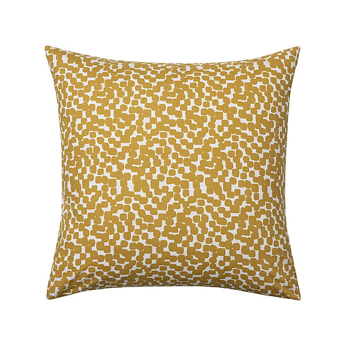 A demain Taie d'oreiller en Bambou - 63 x 63 cm - Jaune moutarde