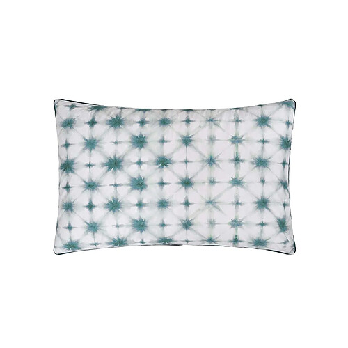 Designers Guild Taie d'oreiller imprimée en percale de coton,KARAOSHI CELADON