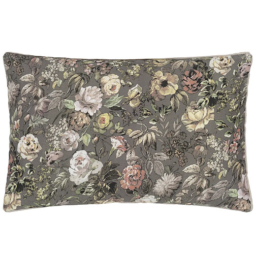 DESIGNERS GUILD Taie d'oreiller en Satin de coton - 50 x 75 cm - Marron