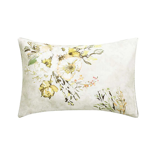 Designers Guild Taie d'oreiller imprimée en satin de coton, MARGARETTA