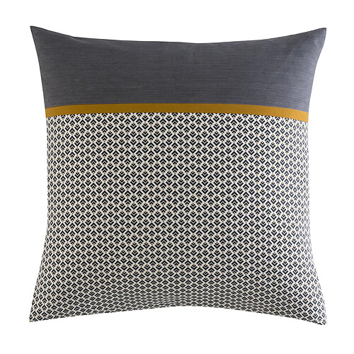 A demain Taie d'oreiller en Bambou - 63 x 63 cm - Gris carbone