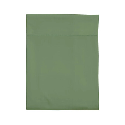A demain Drap plat en Coton - 270 x 300 cm - Vert de gris
