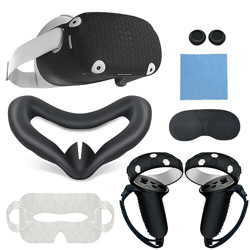 INF Accessoires et protection pour Oculus Quest 2 et Meta Quest 2 Black