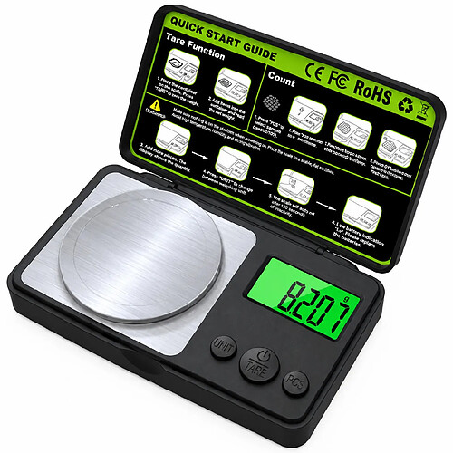 INF Balance de poche haute précision CX-555A 100 g/0,001 g