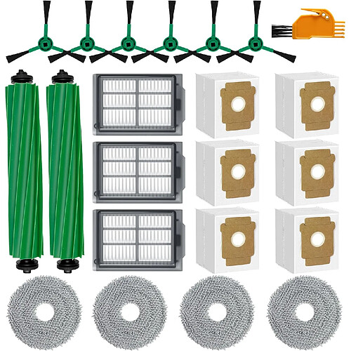 INF Kit de remplacement pour iRobot Roomba Plus 405/505 Combo - Accessoires de nettoyage