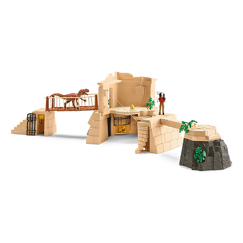 Playset Schleich Lost Temple Adventures - Figurines d'Action
