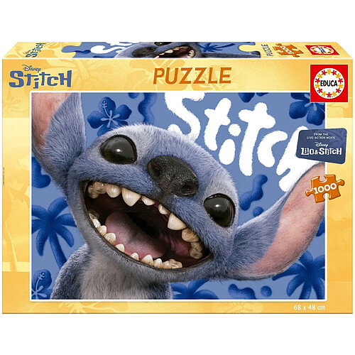 Educa Borras Puzzle - EDUCA - Stitch Live Action - 1000 pieces