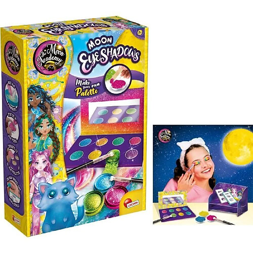 Lisciani Giochi Ombre a paupieres - Kit de Loisirs Créatifs - THE MOON ACADEMY - Composants...