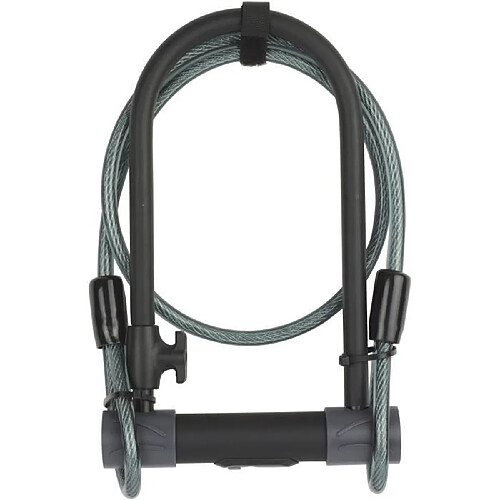 Yale U-Lock avec clé et câble - YUL2C/13/230/1 - Certifié Sold Secure Argent