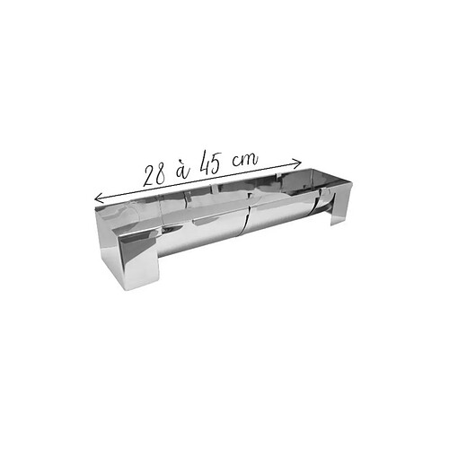Moule à bûche inox - 1936 - SCRAPCOOKING