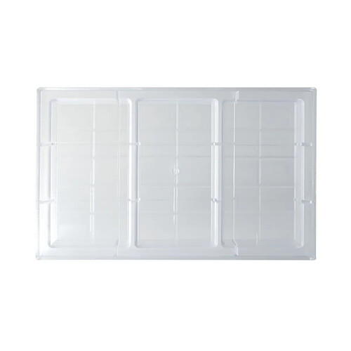 Moule à chocolat 3 tablettes transparent - 6754 - SCRAPCOOKING