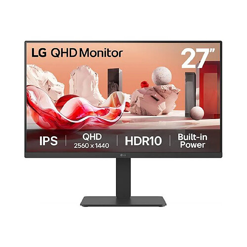 LG 27BA54QB-B - Écran LCD - 27" - 2560 x 1440 QHD