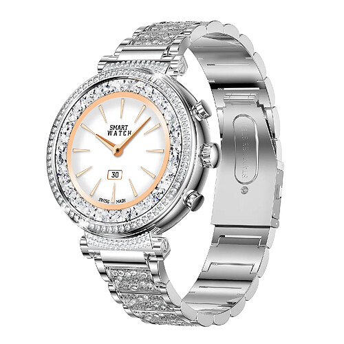 INF Montre intelligente TK28 Silver