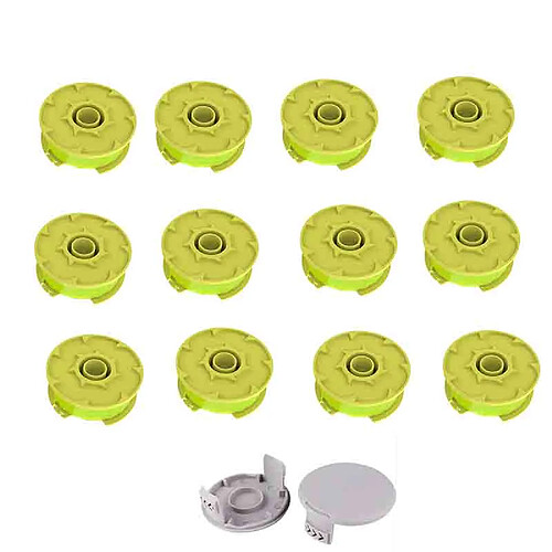 INF Bobines de rechange pour coupe-bordures RYOBI avec capuchons