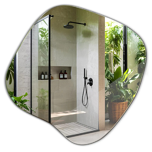 Tulup Miroir Organique 4070095968178 - 76,6x77 cm