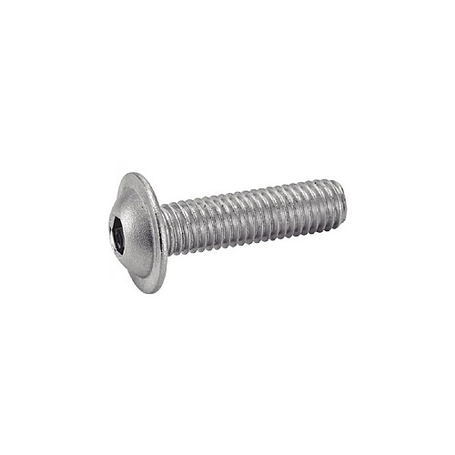 ACTON M4x12 Vis inox A2 Tête bombée embase Hex 2,5 - 200 pcs