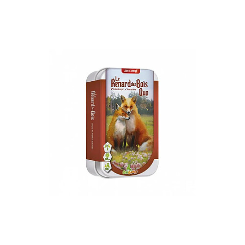 Origames Le Renard des Bois Duo - Boîte métal