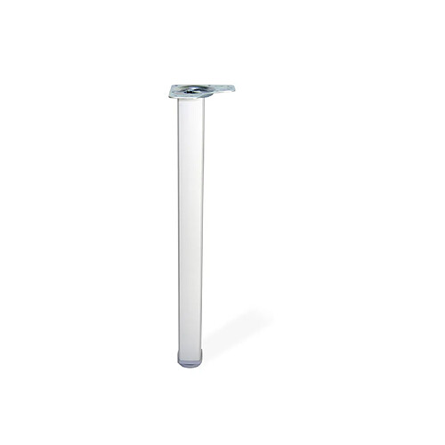 EMUCA FITWID Pied table carré réglable 60x60 mm 710 mm Aluminium