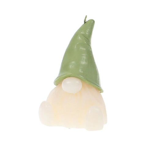 Amadeus Bougie Gnome Henry vert (lot de 4)