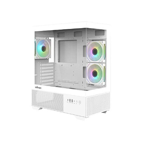 ZALMAN CHRONIX V2 ZM-CHROV2WH - Blanc - Moyen tour ATX