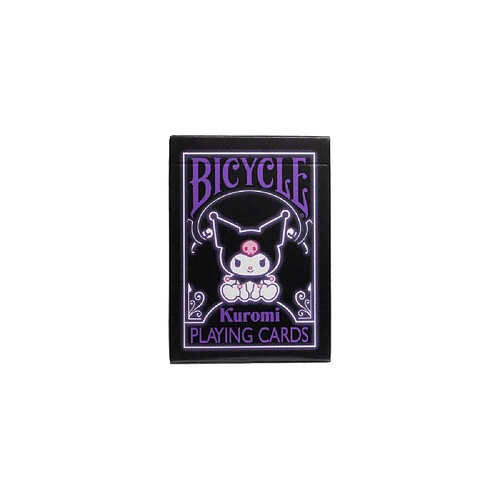 Bicycle Cards Bicycle Kuromi - Jeu de 54 Cartes - Noir et Violet