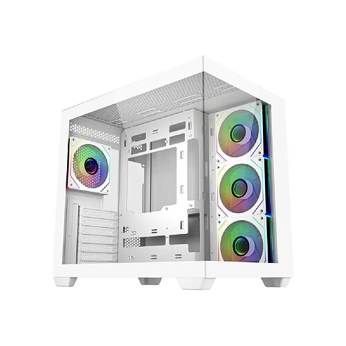 COOLER MASTER Elite 681 - Blanc - Mid-Tower Verre 270°