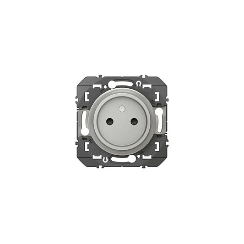 Legrand Dooxie Prise encastrée 2P 16A - Aluminium