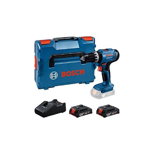 Bosch GSB 18V-25 - 18 V - 2x 2,0 Ah - Bleu/Noir