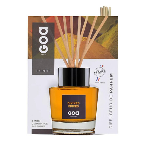 Goa Diffuseur à bâtons Divines épices - Orange