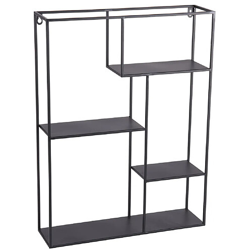 Table Passion Étagère murale métal rectangle 60x45 cm