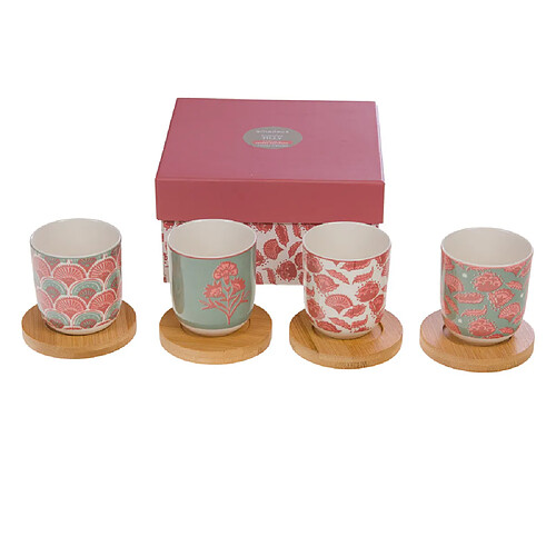 Amadeus Coffret de 4 tasses expresso Tilly