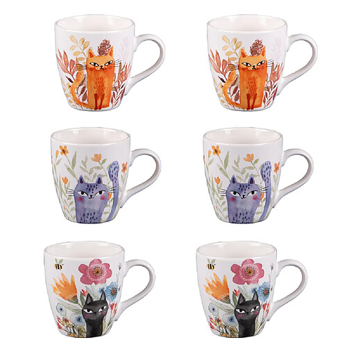 Table Passion Coffret 6 tasses Savannah 23 cl