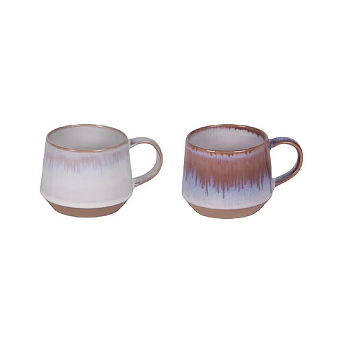 Table Passion Coffret de 2 mugs Fuji 35 cl