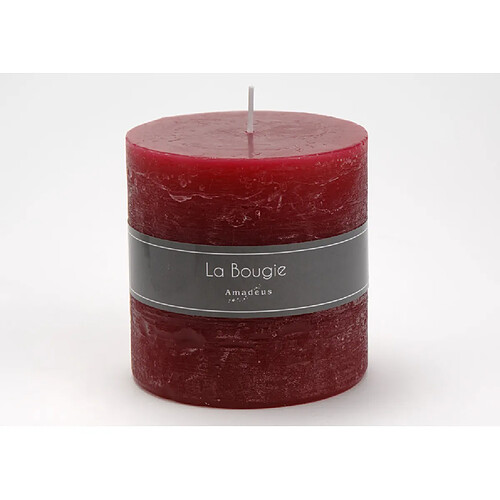 Amadeus Bougie gros cylindre sangria (lot de 6)