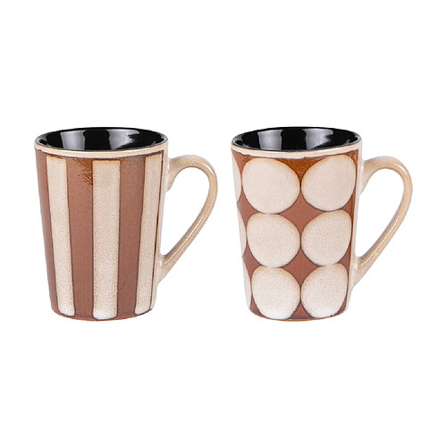Table Passion Coffret de 2 mugs Shelby 55 cl