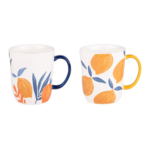 Table Passion Coffret de 2 mugs Sicilia 50 cl