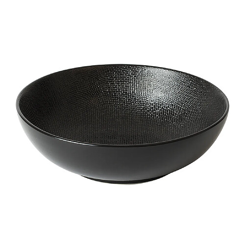 Table Passion Saladier Vésuvio noir 24 cm