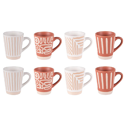 Table Passion Coffret de 8 tasses Diwali 10 cl