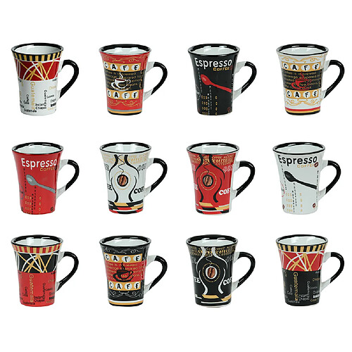 Table Passion Coffret de 12 tasses à expresso Color 8 cl