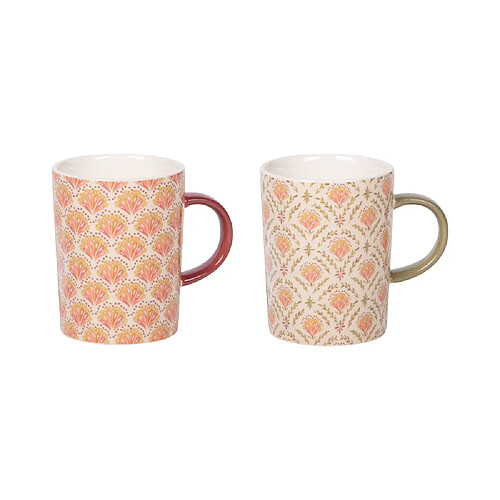 Table Passion Coffret de 2 mugs Rangoli 25 cl