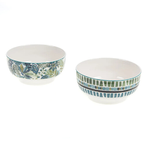 Amadeus Coffret 2 bols Mayra bleu