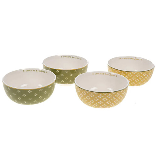 Amadeus Coffret de 4 bols Olivia