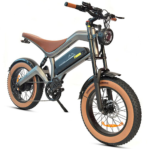 Vélo électrique DYU M20 20" Moteur 1000W Suspension intégrale 48V 18.2AH