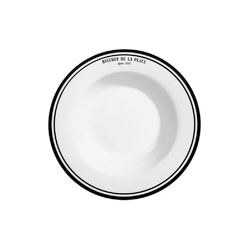 Table Passion Assiette creuse Bistrot 22 cm (lot de 6)