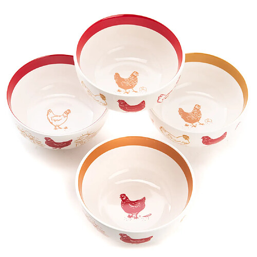 Amadeus Coffret de 4 bols Maggie