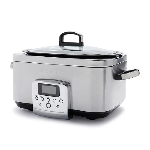 Greenpan Mijoteuse 6L inox triply revêtement céramique-Elite