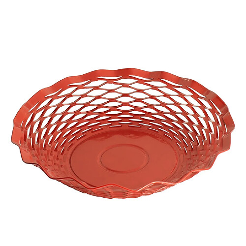 Roger Orfèvre Corbeille à pain rouge 24.5 cm